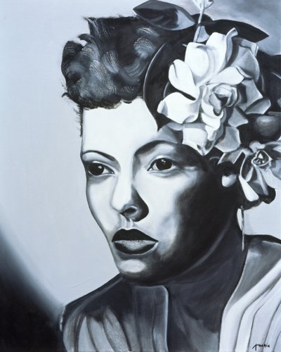Billie Holiday (1915-59) by Kaaria Mucherera