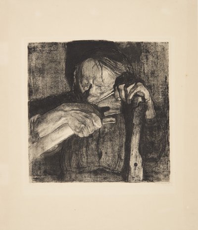 Sharpening the Scythe by Käthe Kollwitz