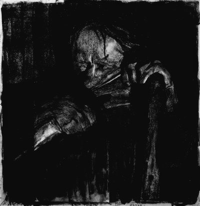 Sharpening the Scythe by Käthe Kollwitz