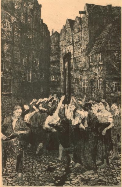 The Carmagnole by Käthe Kollwitz