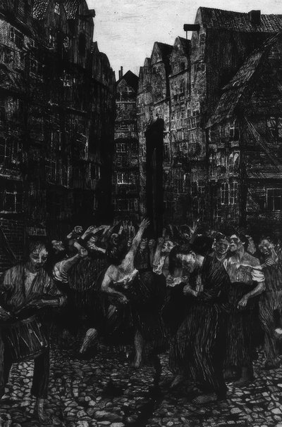The Carmagnole by Käthe Kollwitz