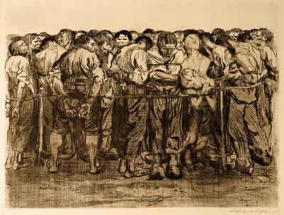 The Prisoners by Käthe Kollwitz