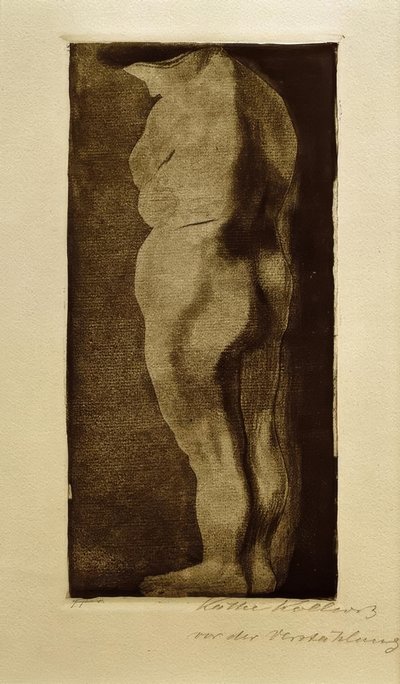 Female Nude by Käthe Kollwitz