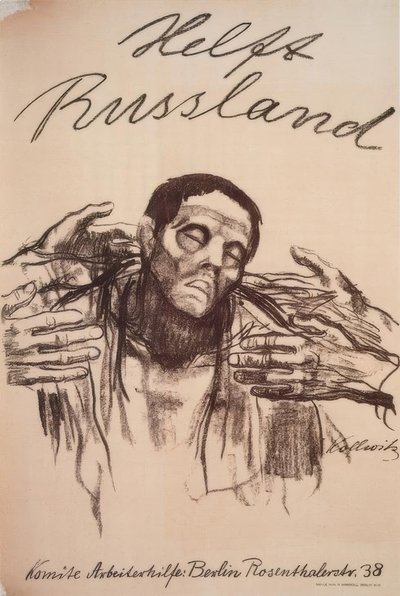 Help Russia! by Käthe Kollwitz