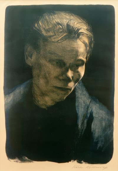 Bust of a Working Woman by Käthe Kollwitz