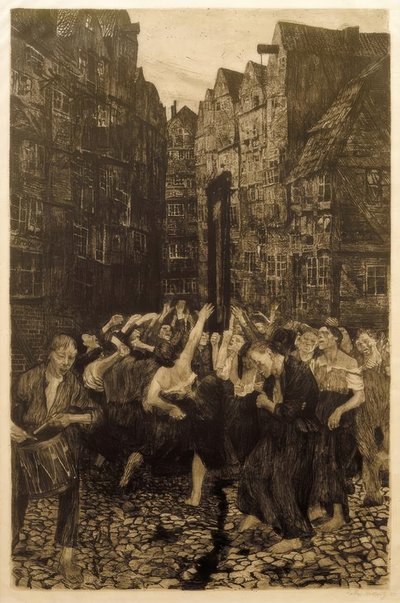 K. Kollwitz, The Carmagnole by Käthe Kollwitz