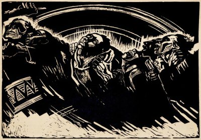 K. Kollwitz, The Volunteers by Käthe Kollwitz