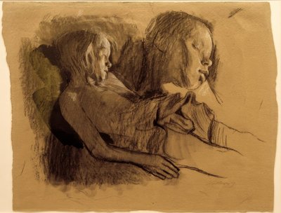 K. Kollwitz, Sleeping Child and Child