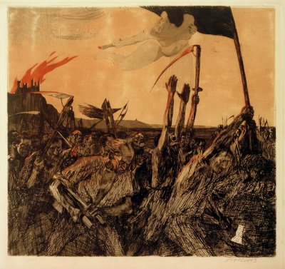 Käthe Kollwitz, Uprising by Käthe Kollwitz
