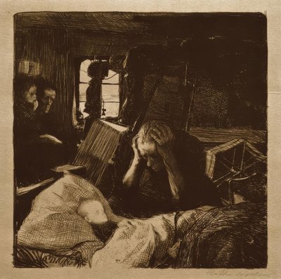 Distress by Käthe Kollwitz