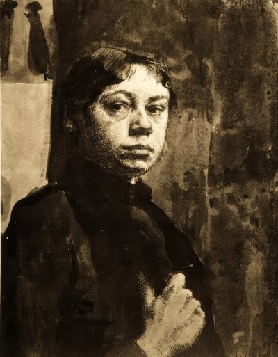 Self-Portrait by Käthe Kollwitz