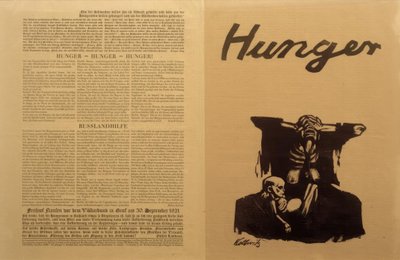 Soviet Russia, Food Crisis / Flyer by Käthe Kollwitz