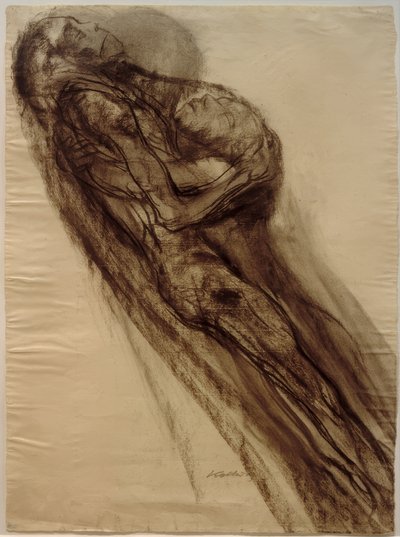 Death and Woman, Floating by Käthe Kollwitz