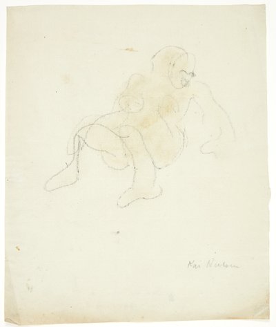 Reclining Woman by Kai Nielsen