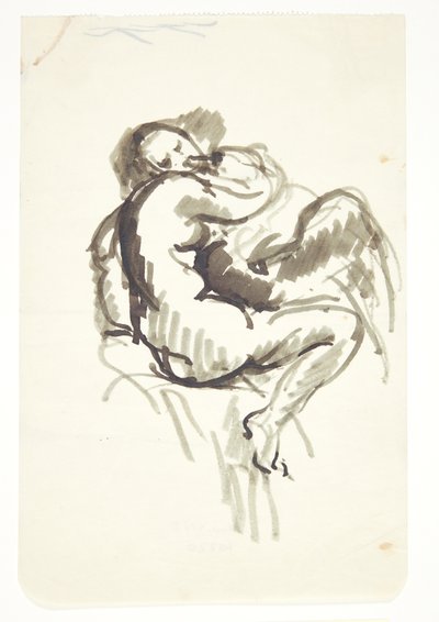 Study for "Leda with the Swan" by Kai Nielsen