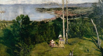 View Over Trondheim by Kalle (1865 93) Lochen