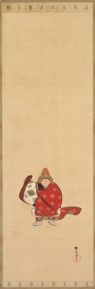 Bugaku Dancer by Kamisaka Sekka