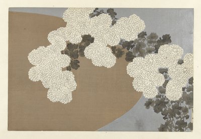 Chrysanthemums by Kamisaka Sekka