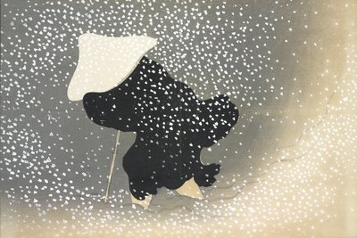 Sato No Yuki, from Momoyo-gusa by Kamisaka Sekka
