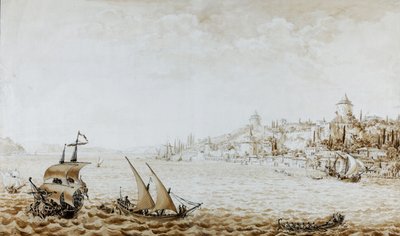 View of the Rumeli Hisari by Kamsetzer