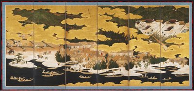 Famous Views of Omi by Kano Ein