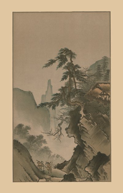 Chinese Landscape by Kano Masanobu