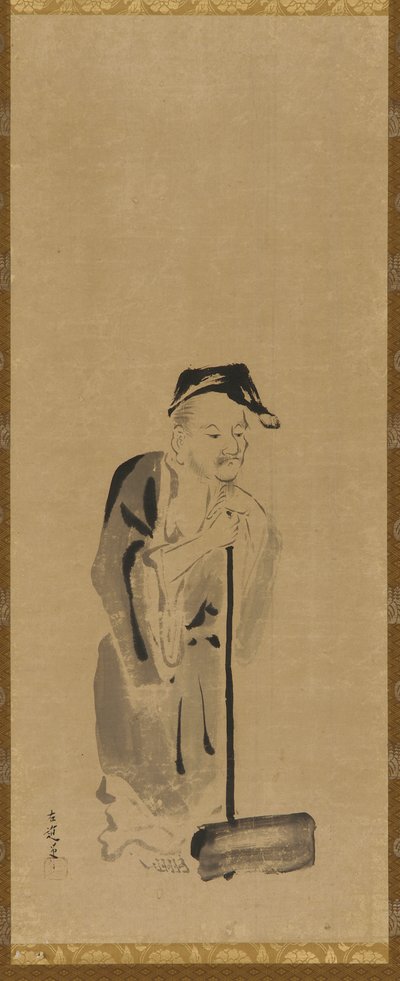 Shide Jittoku by Kano Sadanobu
