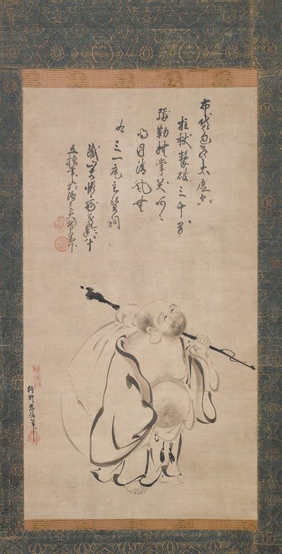 Hotei by Kano Takanobu