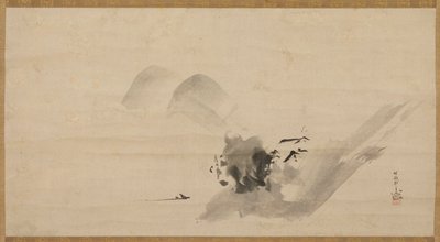 Landscape, Edo Period by Kanō Tan’yū