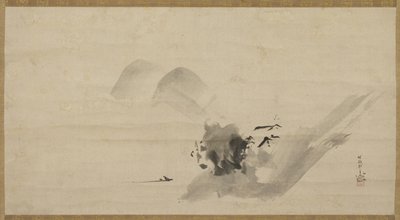 Landscape by Kano Tanyu