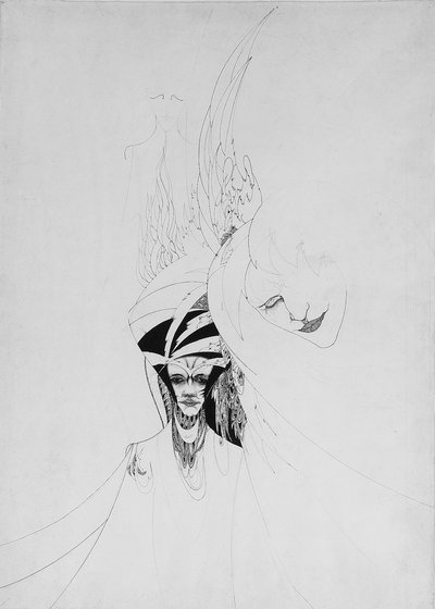 Symbolistic Figures by Karel de Nerée tot Babberich