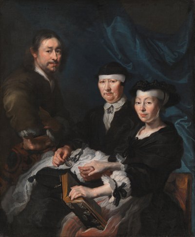 The Artist with His Family by Karel van III Mander