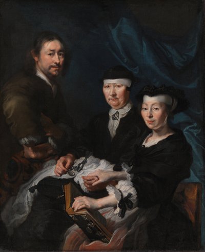 The Artist with His Family by Karel van Mander III