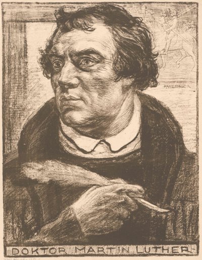Martin Luther by Karl Bauer