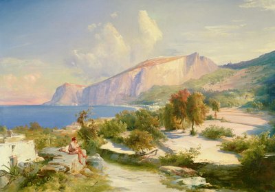 The Marina Grande, Capri, c.1829 by Carl Blechen
