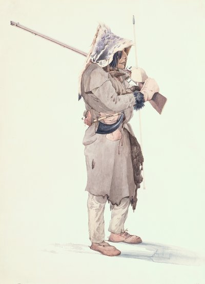 Pasesick-Kaskutau by Karl Bodmer