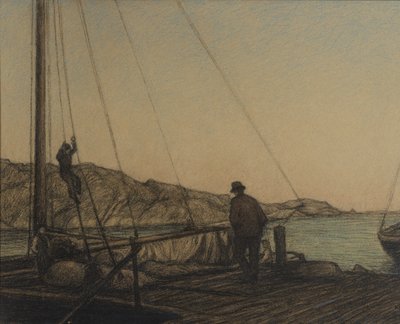 The Quay by Karl Fredrick Nordstrom
