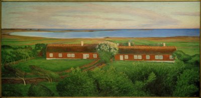 Neighboring Farms by Karl Fredrick Nordstrom