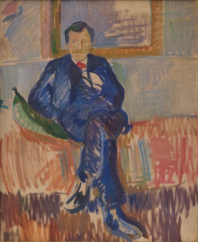 Portrait of the Painter Karl Schou by Karl Isakson