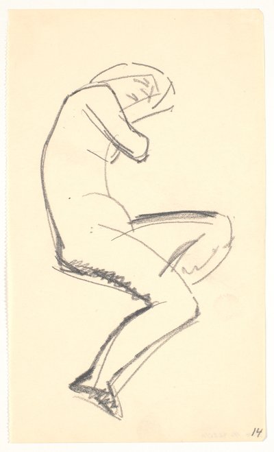 Seated Model by Karl Isakson