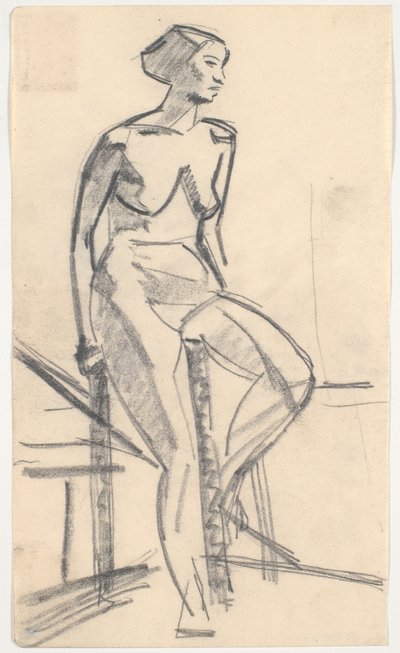 Seated Model by Karl Isakson