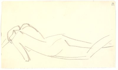 Standing Model, Seen from Behind by Karl Isakson