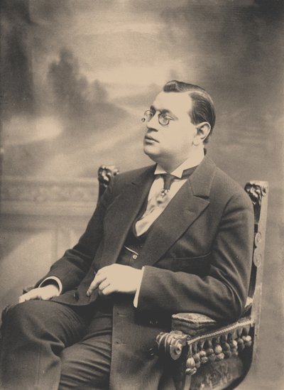 Arkady Timofeevich Averchenko by Karl Karlovich Bulla