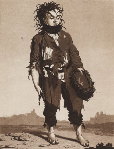 The Young Beggars by Karl Ludwig Bernhard Buchhorn