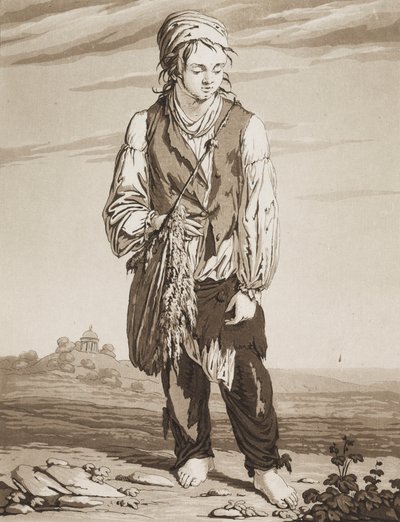 The Young Beggars by Karl Ludwig Bernhard Buchhorn