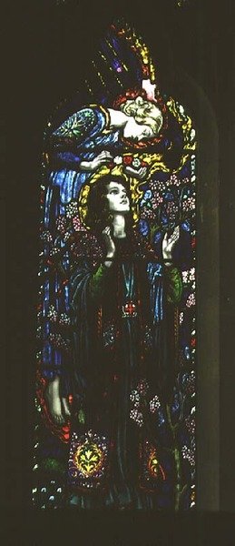 Window depicting St. Cecilia by Karl Parsons