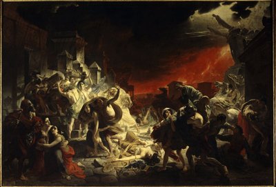 The Last Day of Pompeii by Karl Pavlovich Bryullov