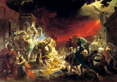 The Last Day of Pompeii by Karl Pavlovich Bryullov