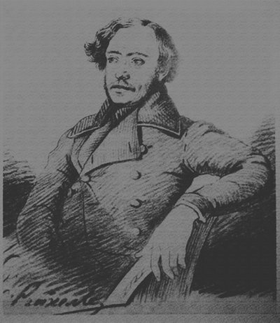 Nikolay Platonovich Ogarev by Karl Reichel