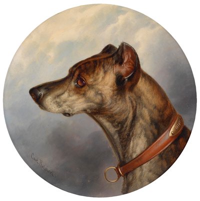 Dog Portrait by Karl Reichert